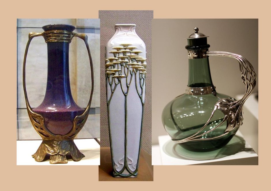 Бутылка для воды арт деко