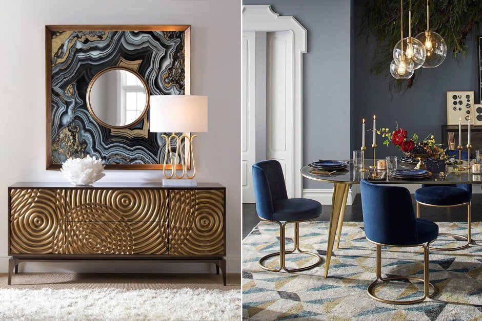 Настольная лампа арт-деко скульптура