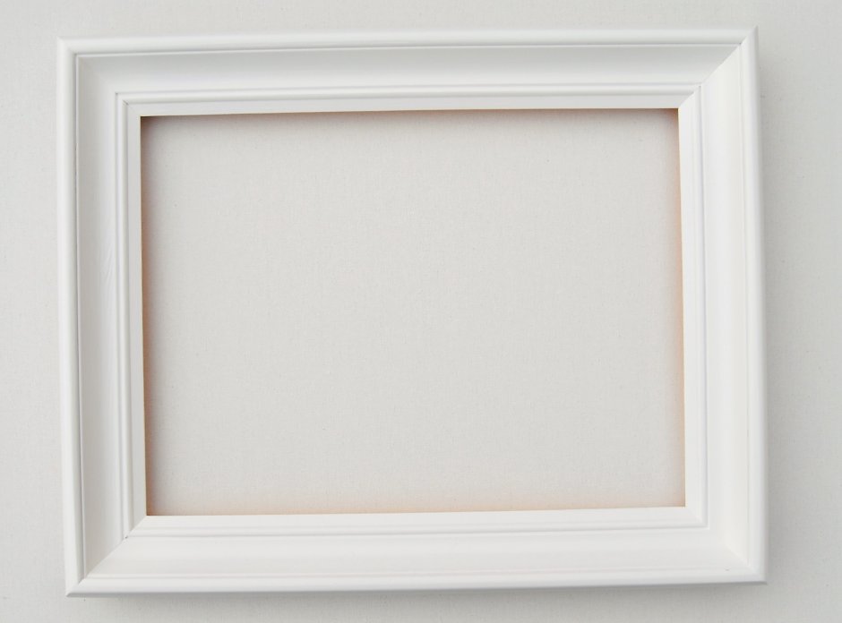 Рама белая деревянная 30x40