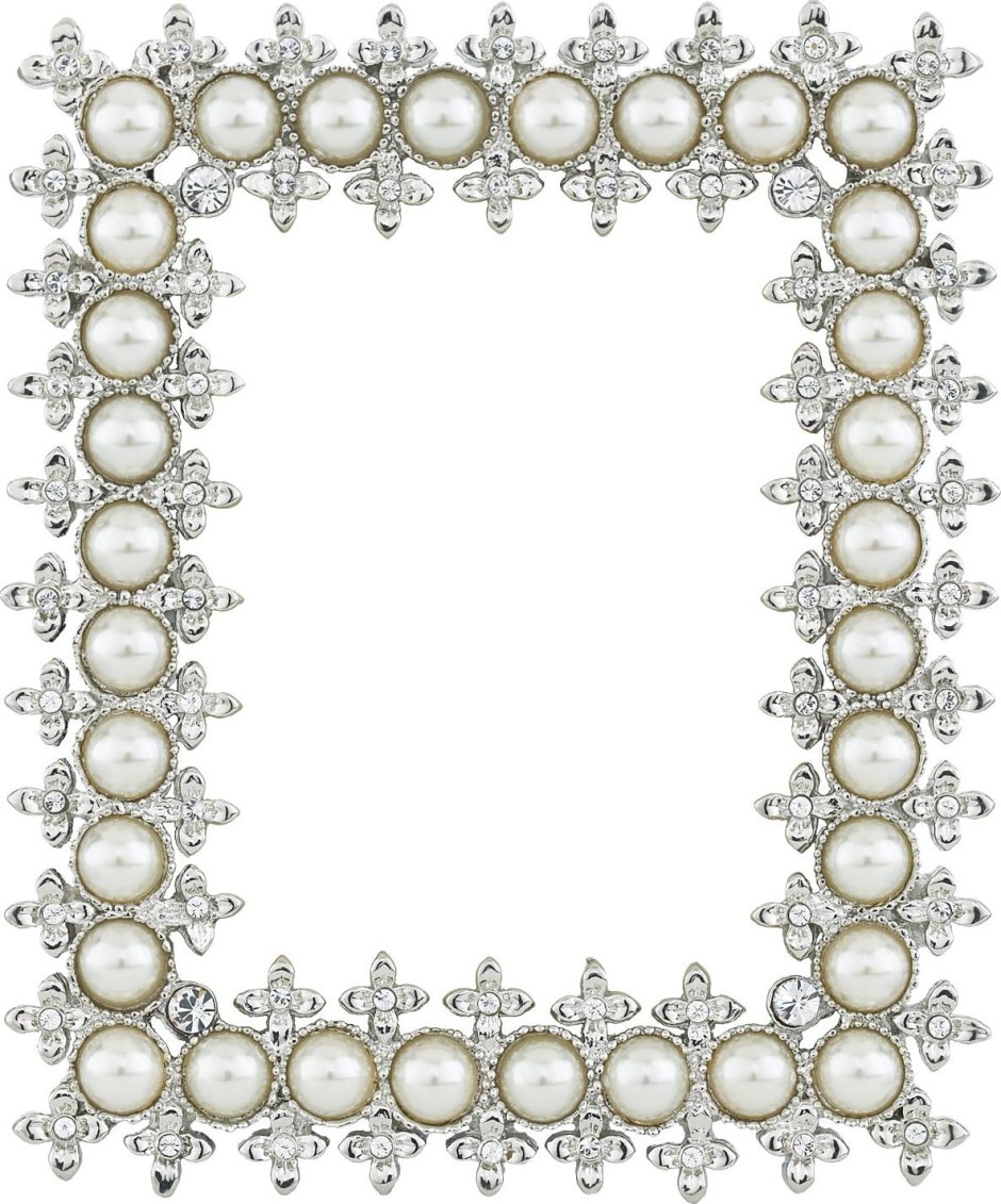 Рамка жемчуг