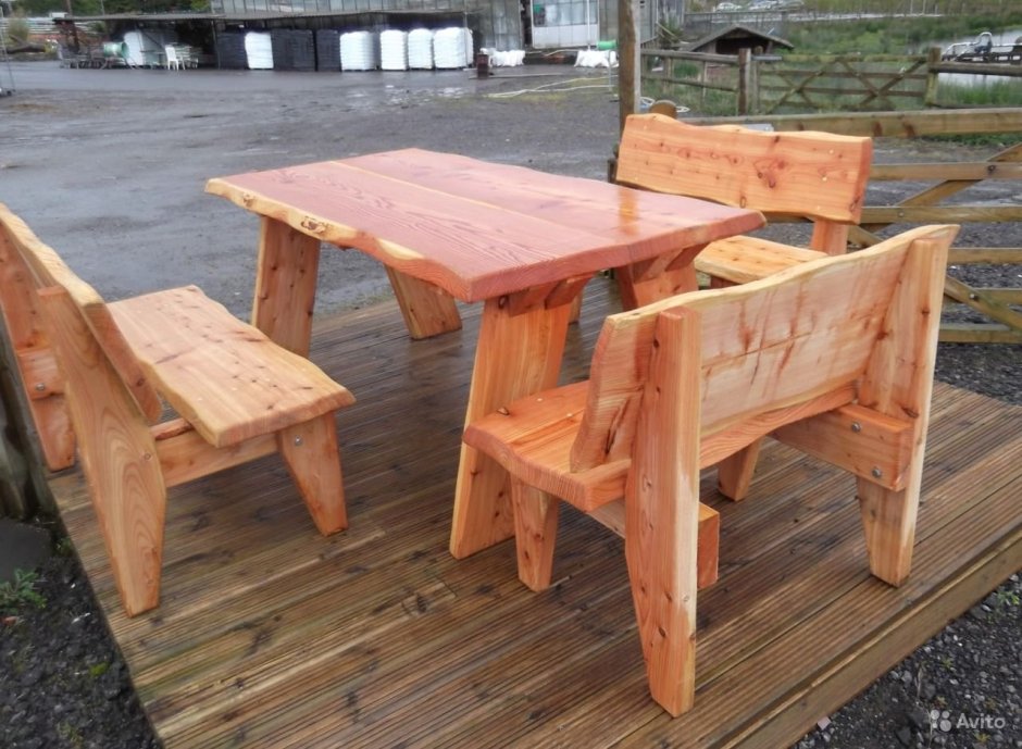 Удобные скамейки для дачи