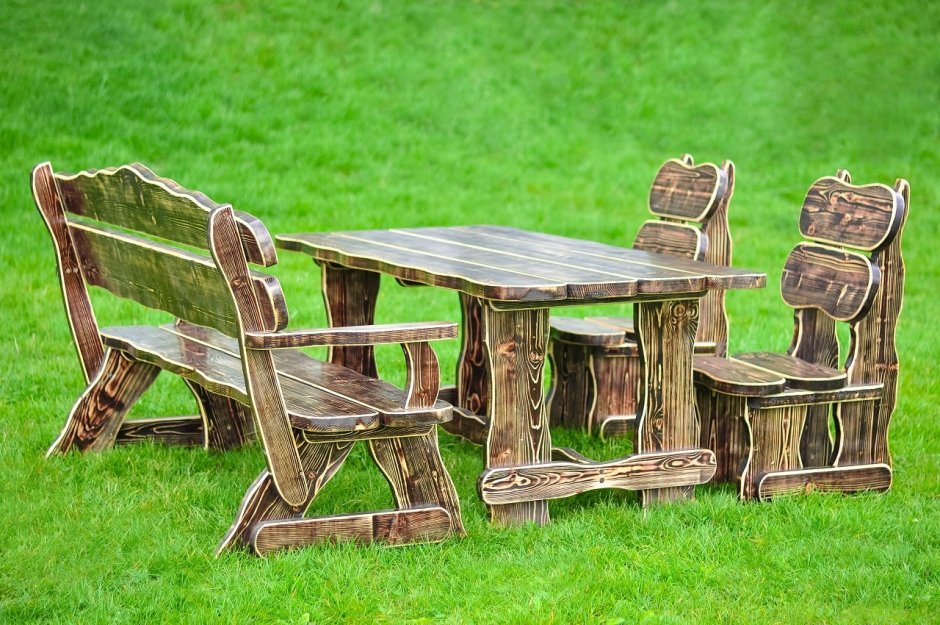 Деревянные изделия для дачи