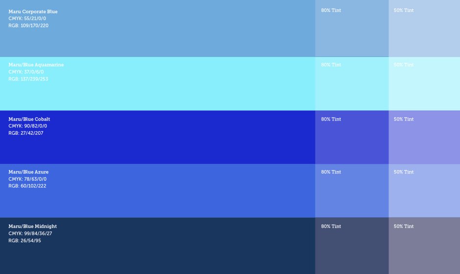 Синий цвет CMYK