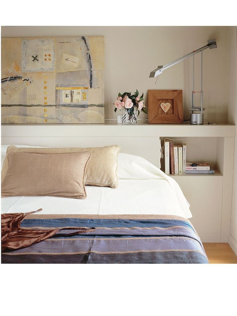 Высокая кровать двуспальная