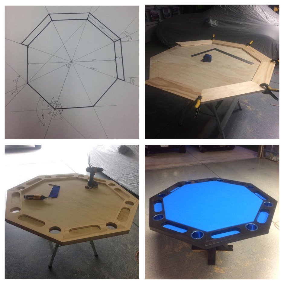 Восьмиугольный столик