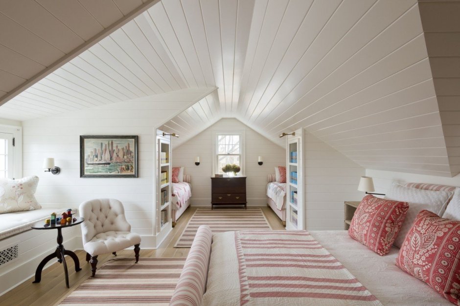 Мансардный этаж интерьер детской