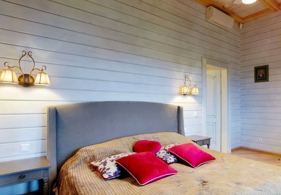 Tikkurila зеленый имитация бруса