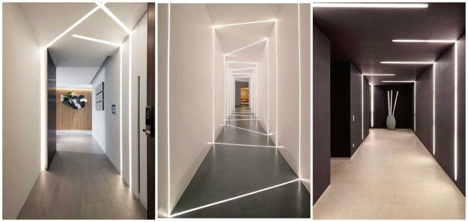 Освещение в коридоре