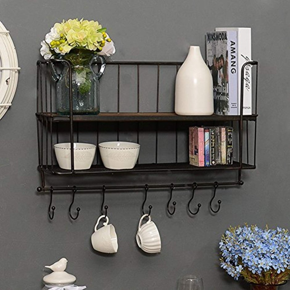 Полка для посуды лофт