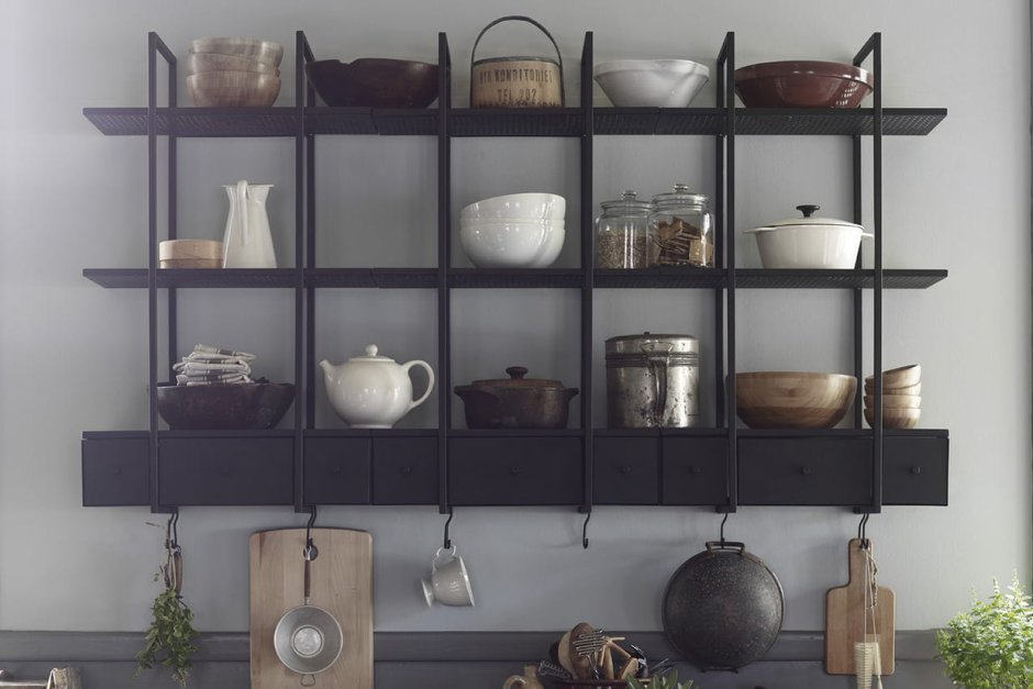 Стеллаж кухонный икеа металлический