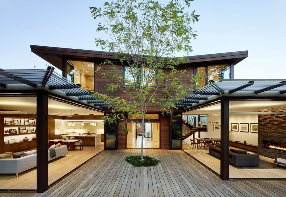 Дома в корейском стиле современная