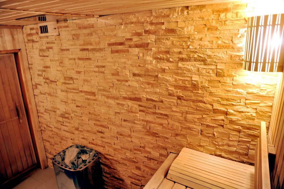 Декоративный камень для сауны