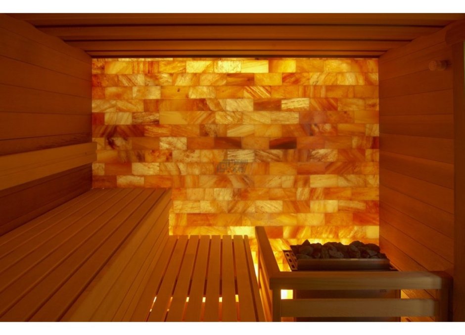 Гималайская соль стена