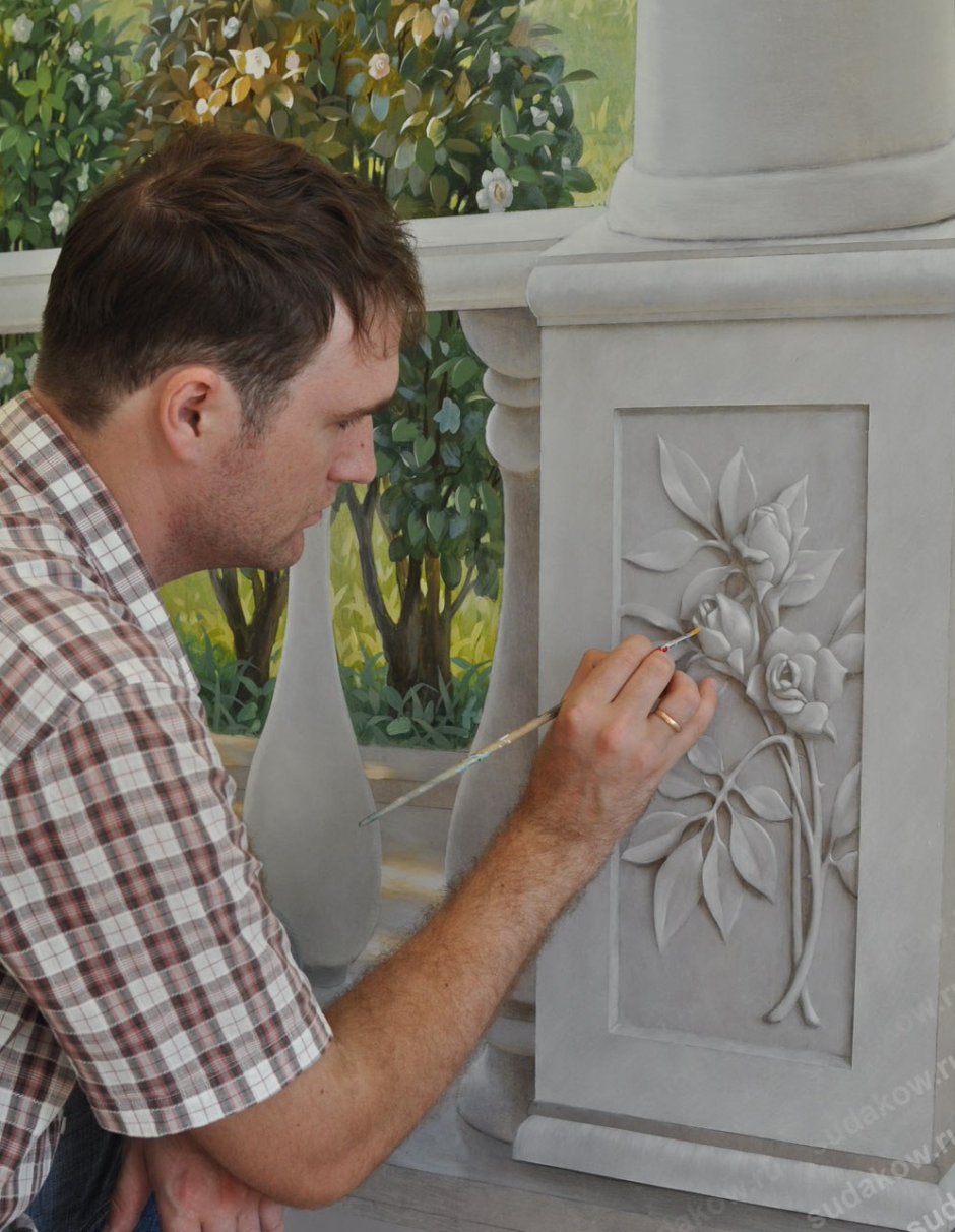 Декор гипсовый лепнина