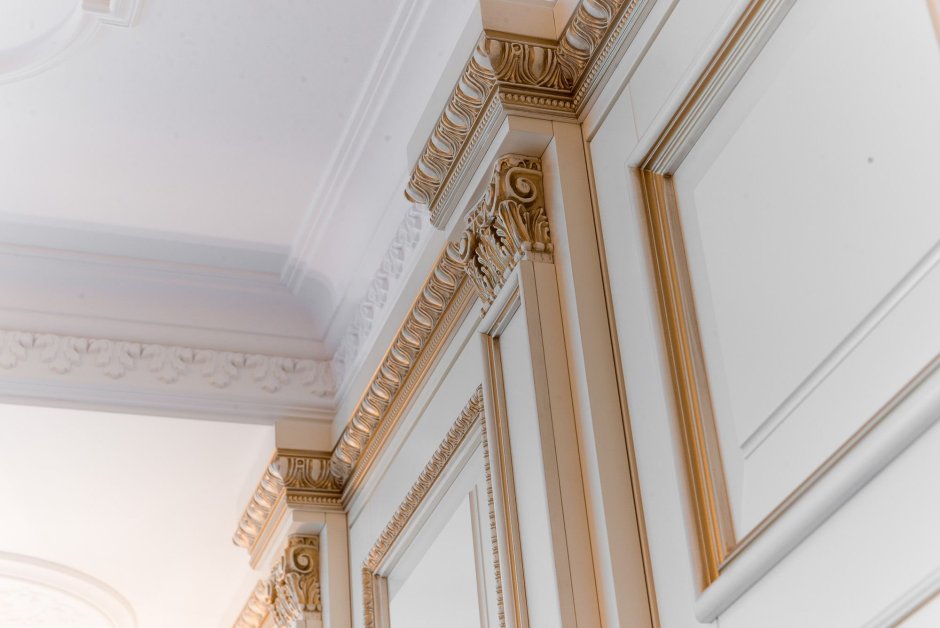 Гипсовая лепнина на фасад