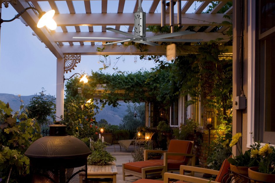 Вечер на террасе