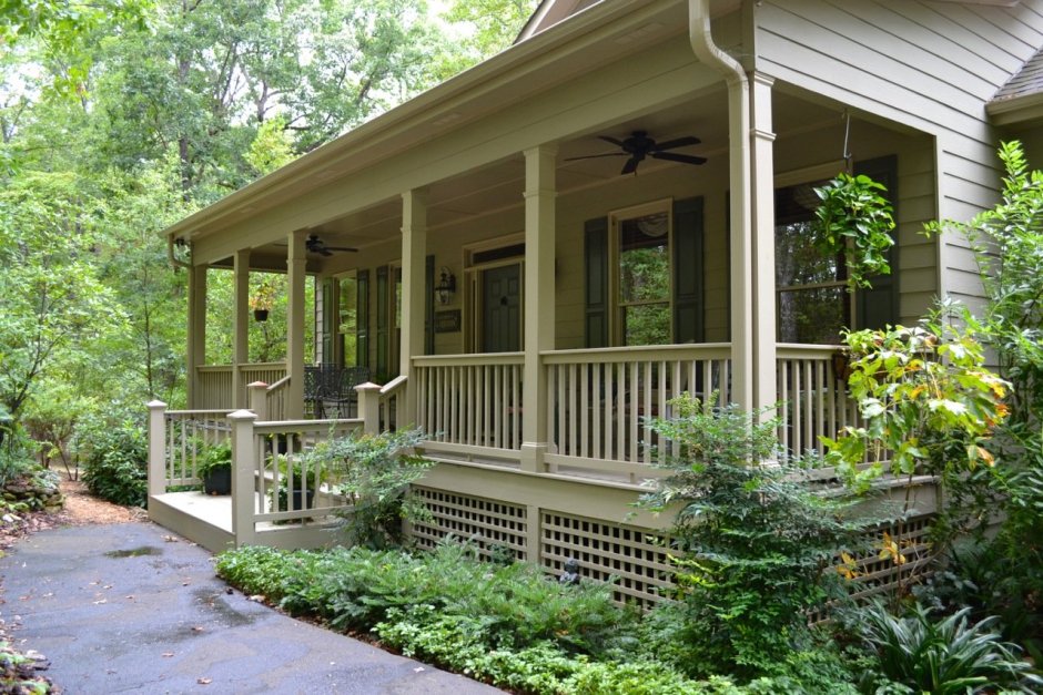 Американские домики с верандами