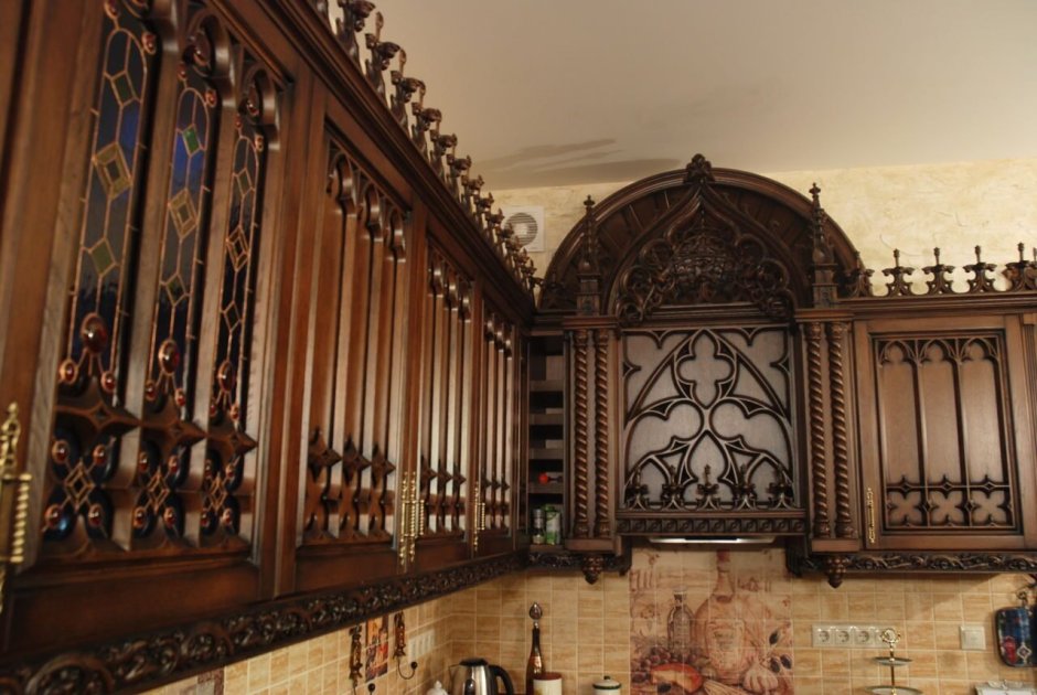 Кухня в стиле Готика