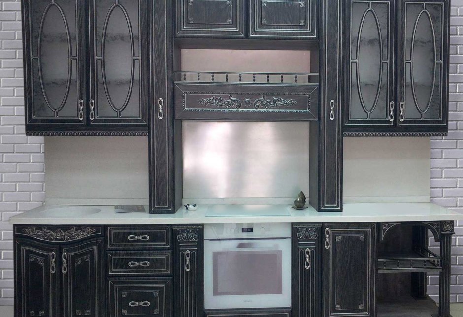 Кухня в стиле неоготика