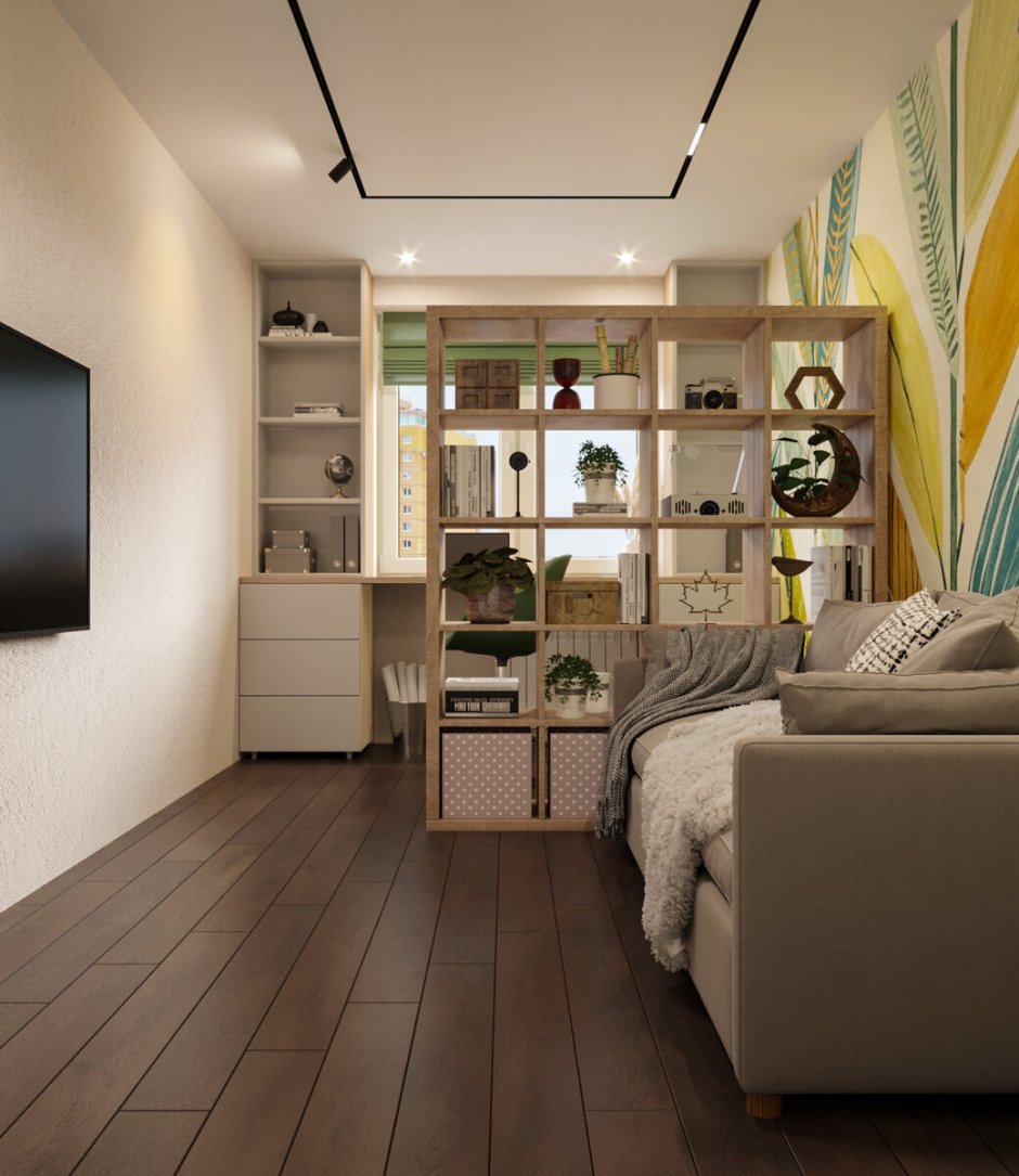 Зонирование детской комнаты