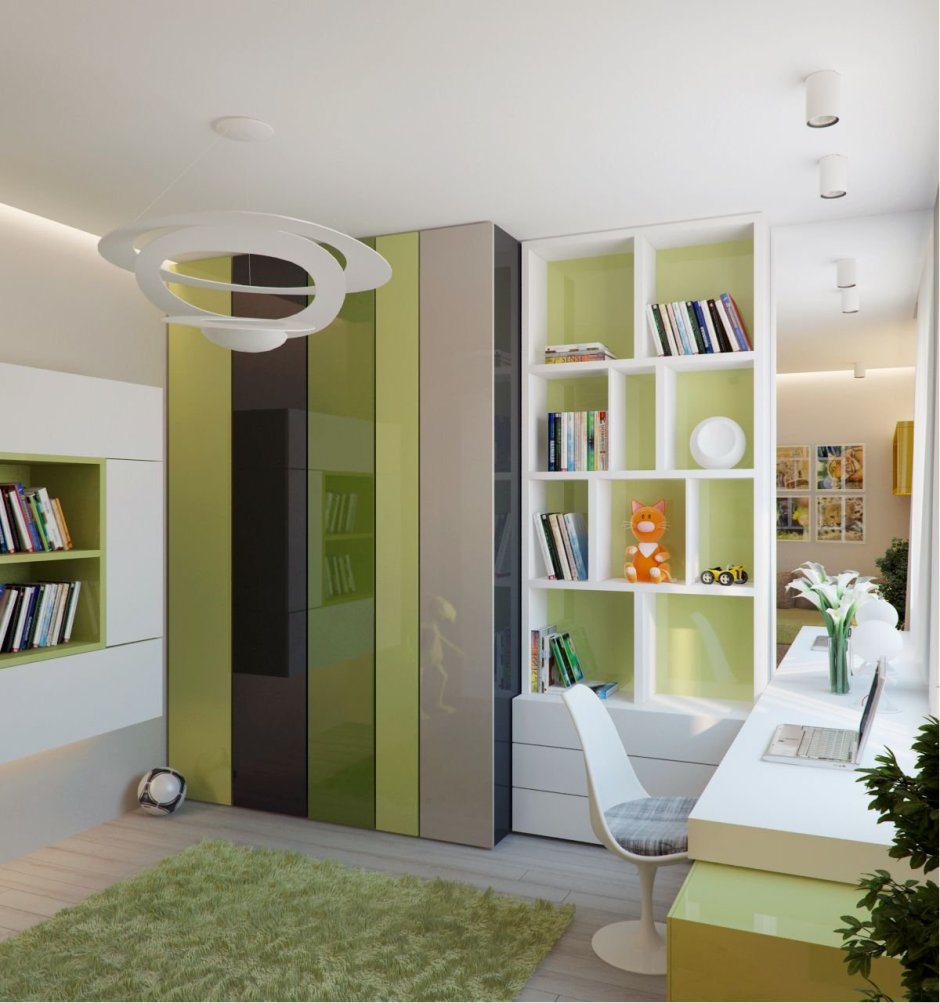 Проходная комната для подростка