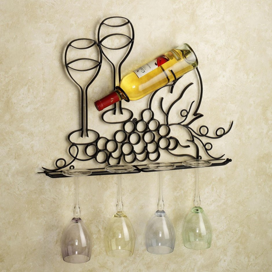 Кованые подставки для вина