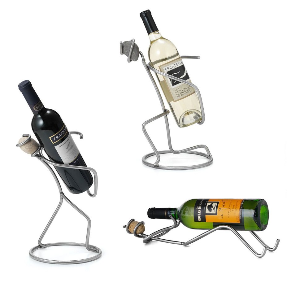 Полка для бутылок из металла