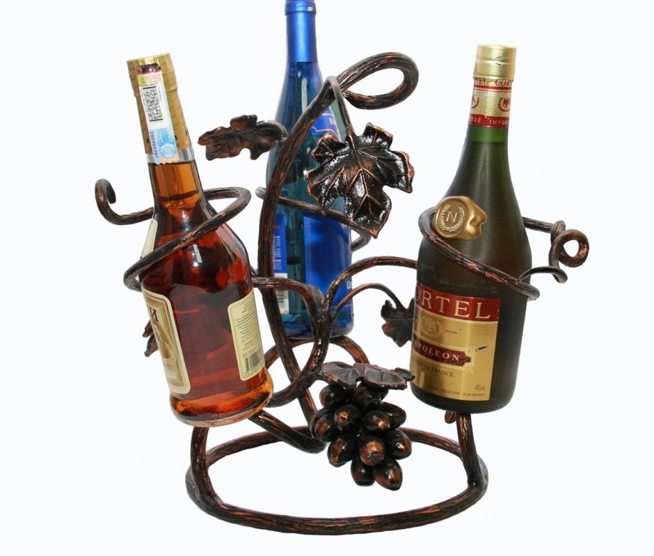 Кованые подставки под бутылки