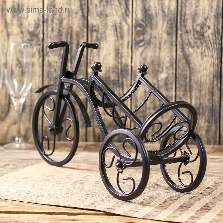 Винный стеллаж из металла