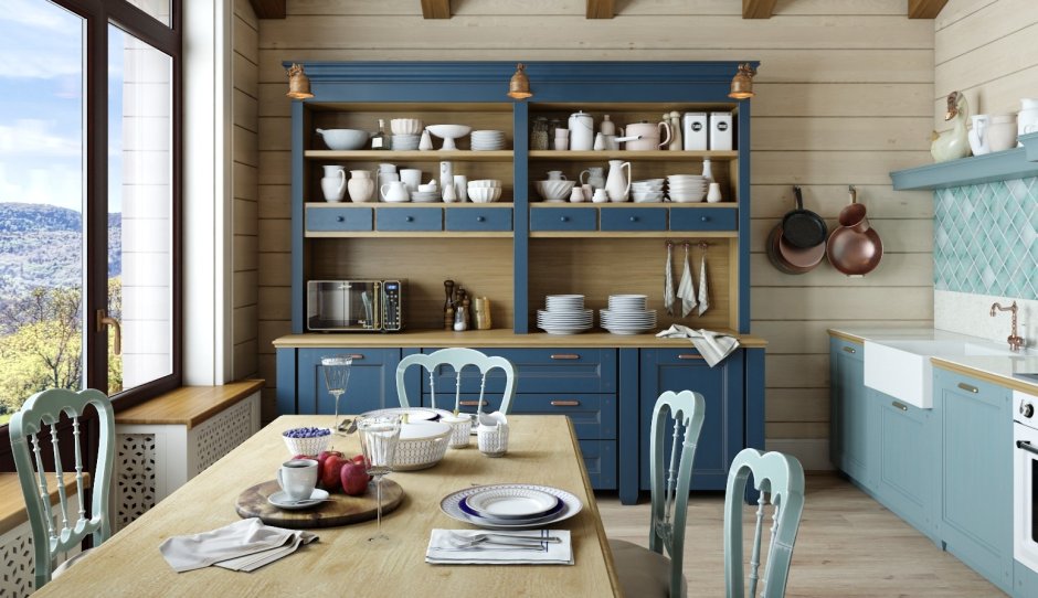 Буфет из массива дерева