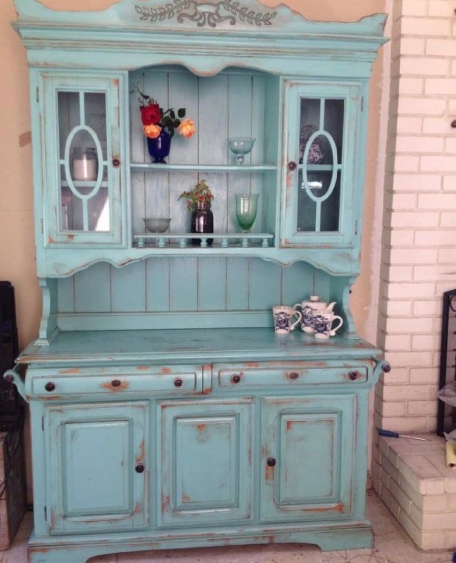 Переделка серванта с двумя створками