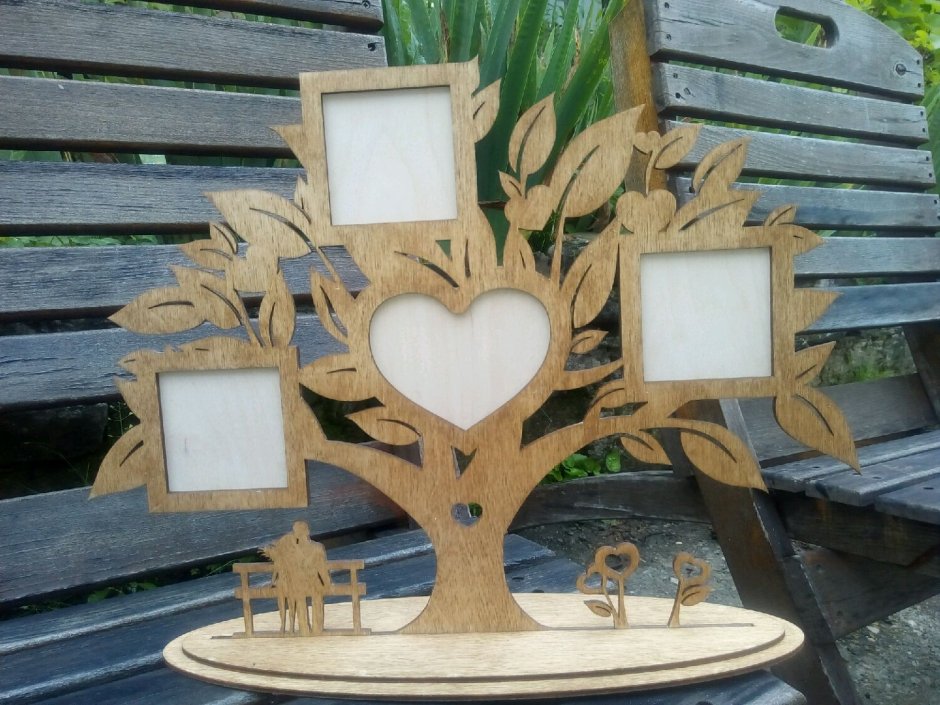 Фоторамка дерево из фанеры