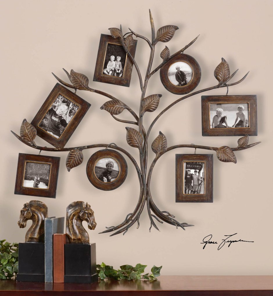 Оригинальные фоторамки из дерева