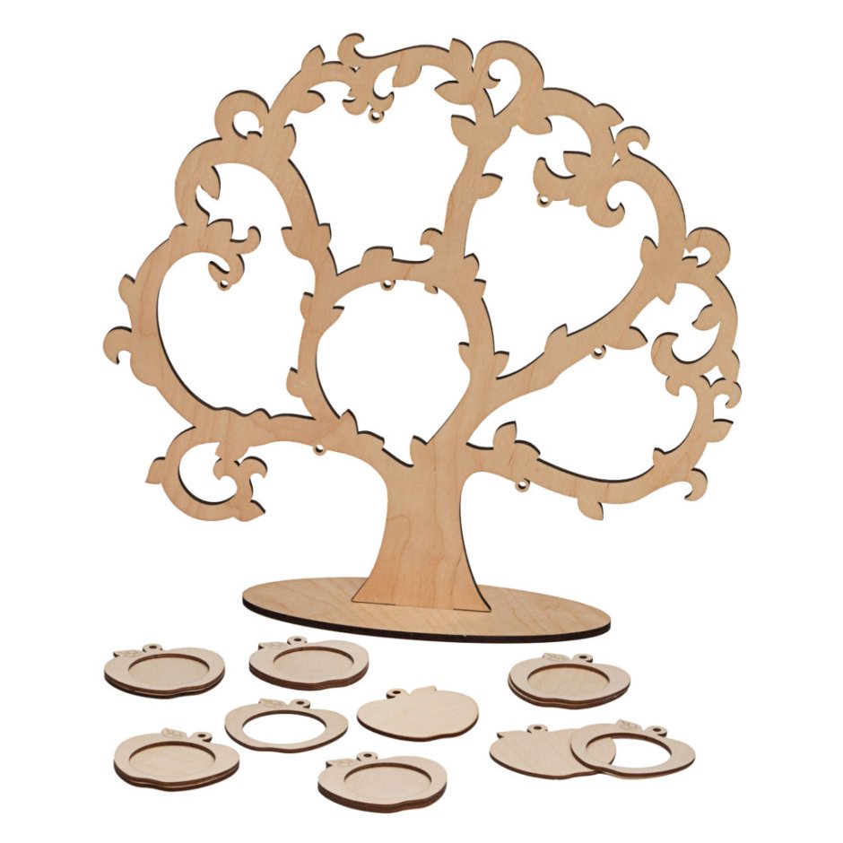 Семейное дерево из фанеры