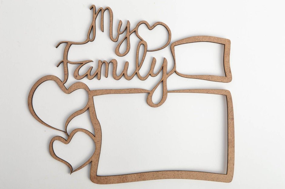 Фоторамка из фанеры