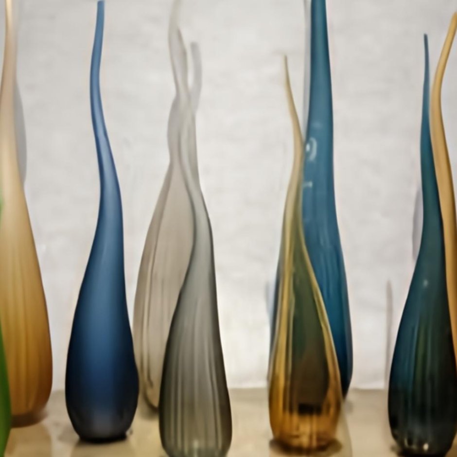 Выдувные изделия из стекла