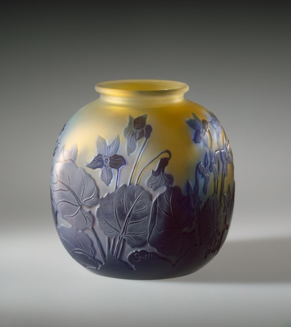 Эмиля Галле художественное стекло