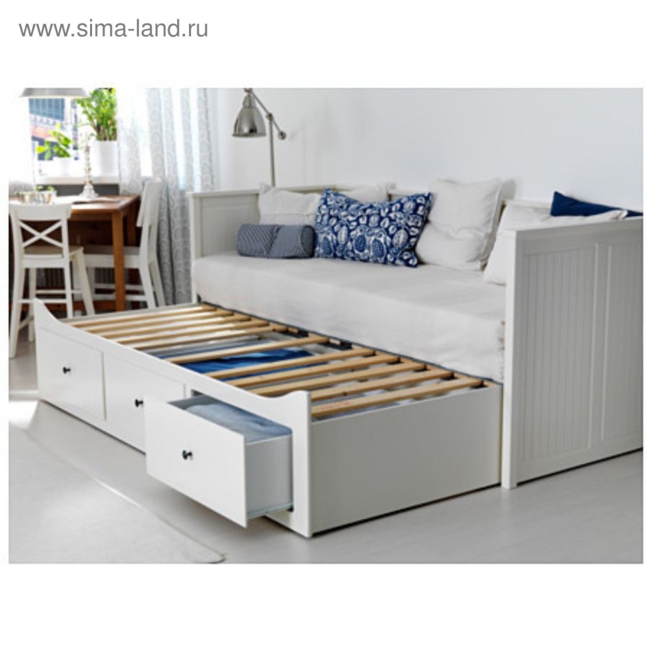 Кровать Halmar Sumatra (белый) 90/200