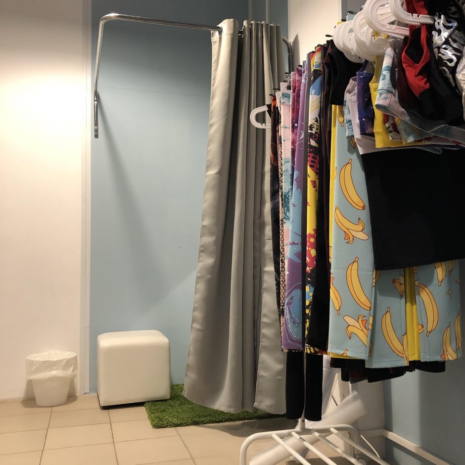 Шторы для примерочной
