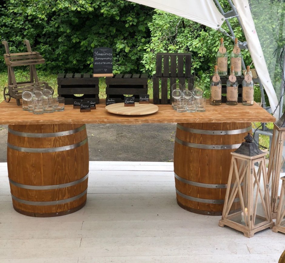 Бочки для Кэнди бара