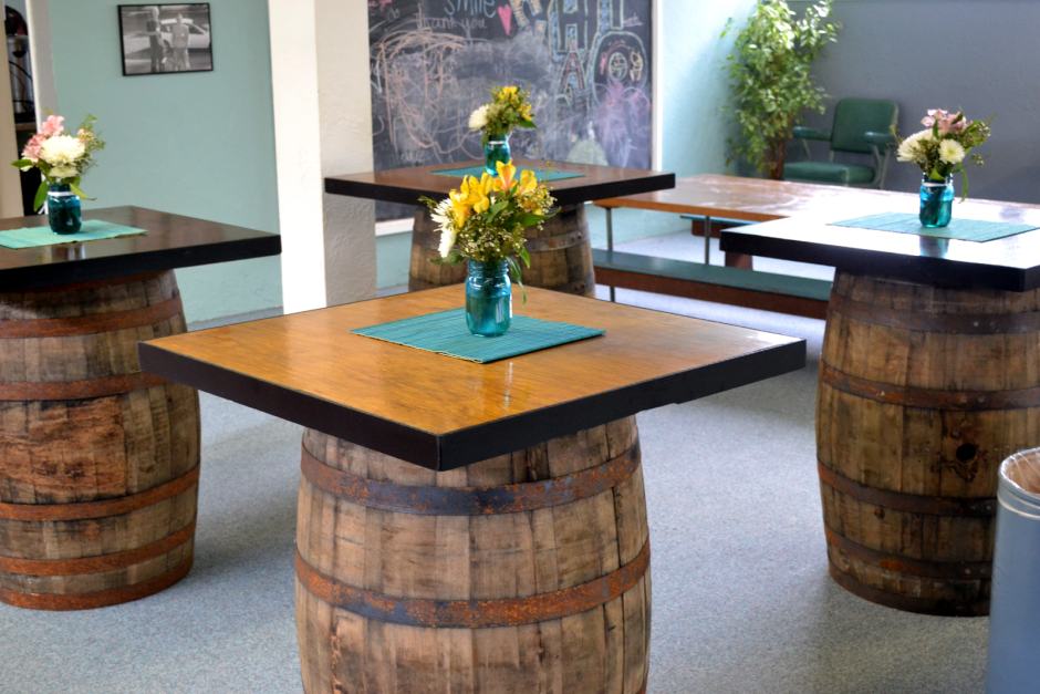 Журнальный столик баррель