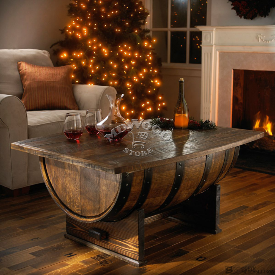 Бочки в стиле лофт