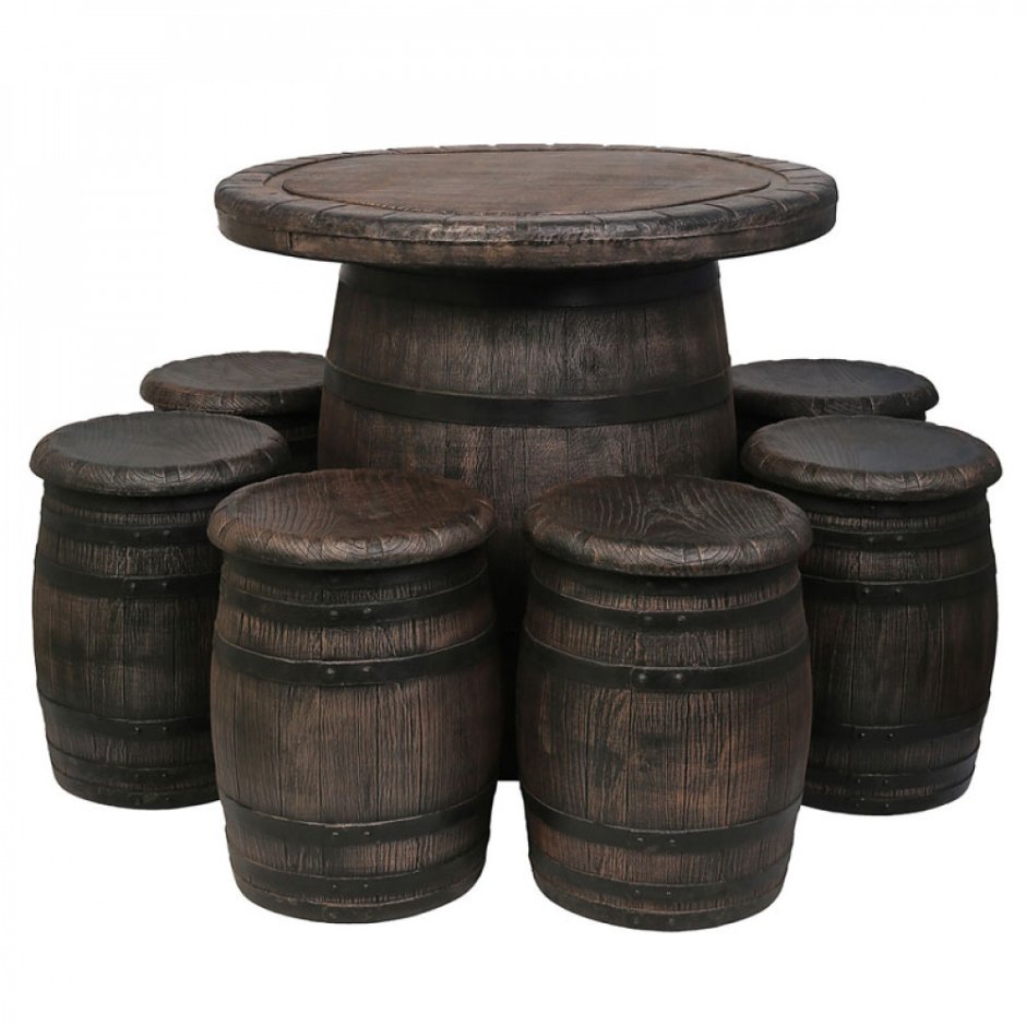 Деревянная бочка