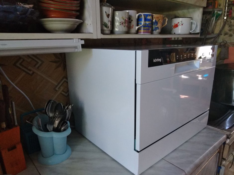 Посудомойка 45 см встраиваемая на кухне