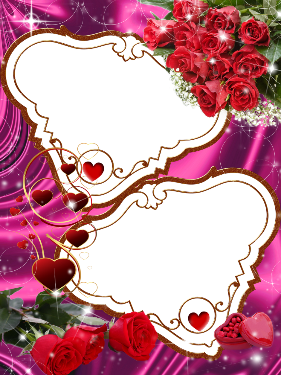 Фоторамки романтичные