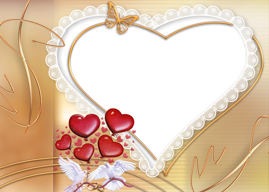 Свадебная рамка