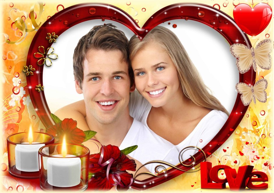 Рамка для влюбленных