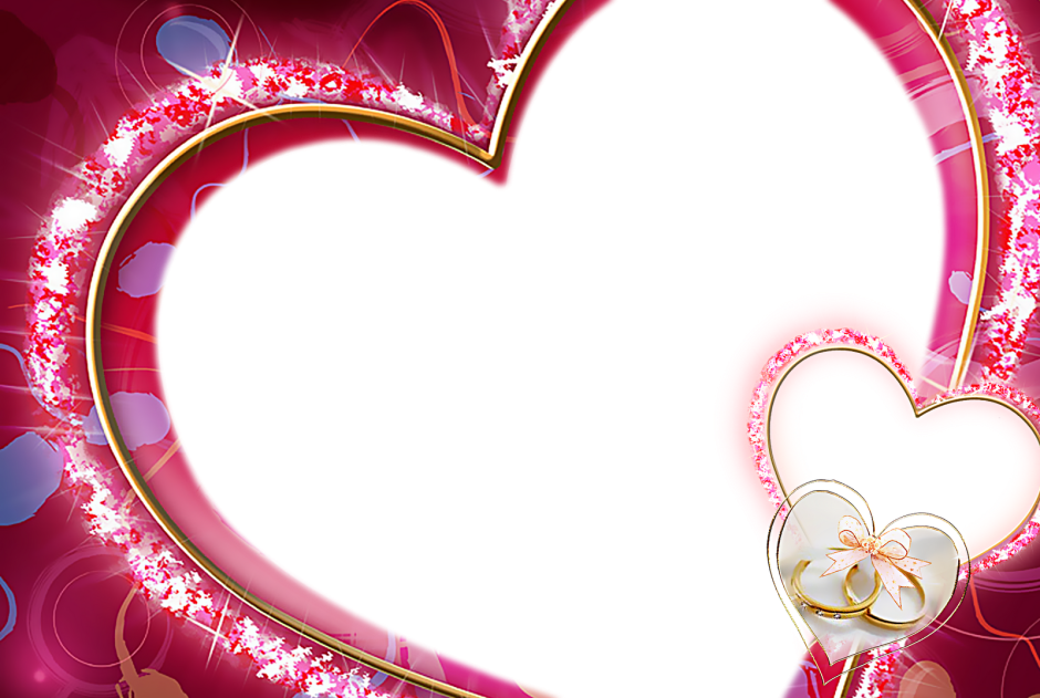 Красивая рамка сердце
