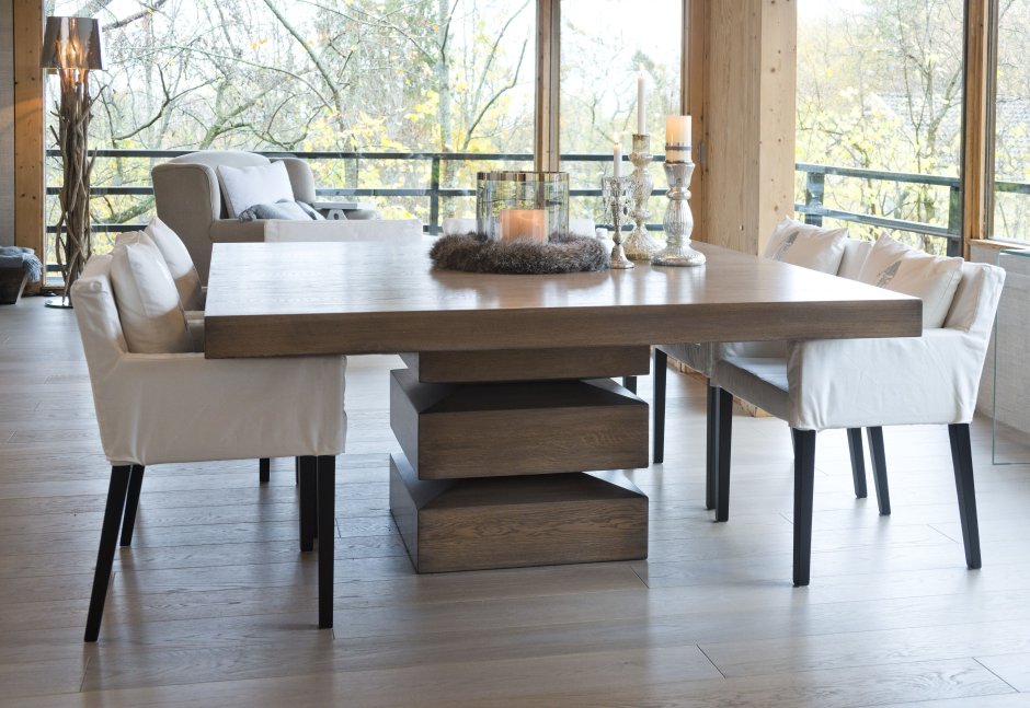 Oak Dining Table дубовый стол