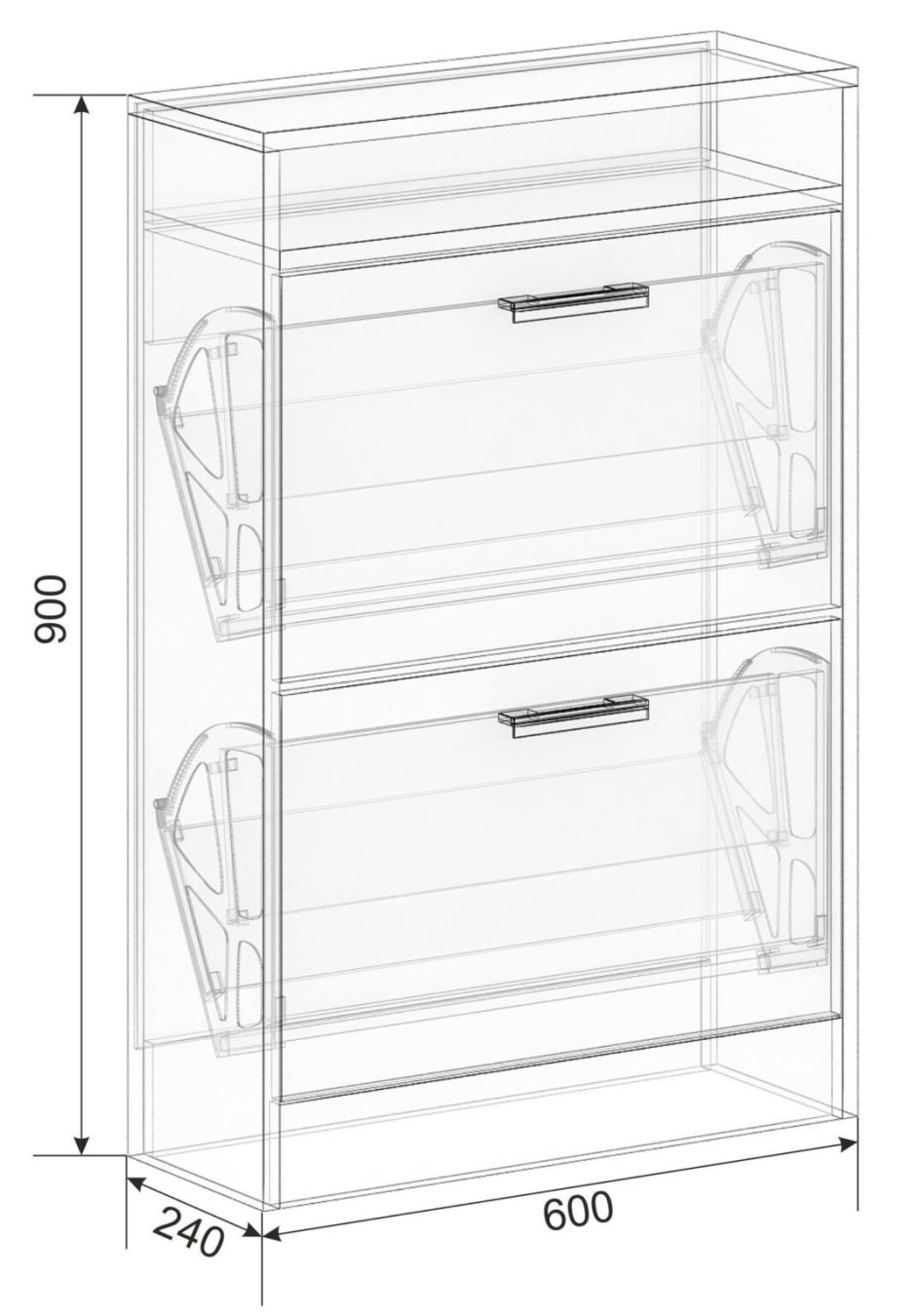 "Тумба для обуви 3" Смоленскмебель
